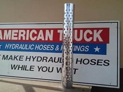 Used Chrome Clean Exhaust Sheild