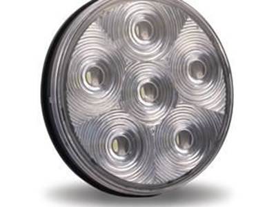 4" Round High Power Led Worklamp With Bubble Lens& Reflector Cup- 600 Lumens