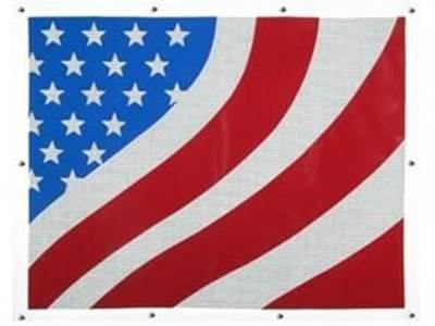 Flag Bug Screen Fits Freightliner Century Clas