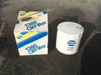 New Napa Oil Filter
