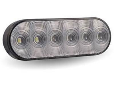 Oval Round High Power Led Worklamp With Bubble Lens &Reflector CUP-600 Lumens