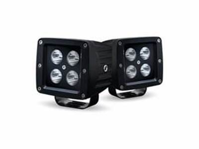 Black Universal Surface Mount Square Led Work (1120 Lumens)  Sold Pairs 