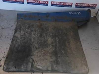 Used Mud Flap With Straight Bracket