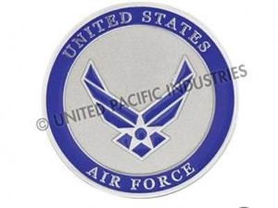 1 3/4" U.S. Military Adhesive Metal Medallion - Air Force