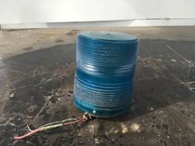 Used Blue Cab Light For A Service Truck