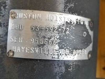 Used Custom Hydraulic Cylinders (Sold Separately) Model 53-592-72