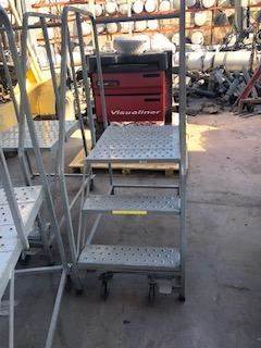 Good Used Rolling Small Stair Set