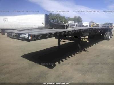 Part Type: Trailer - 2019 Fontaine 48' Aluminum Spread Axle Combo Flatbed