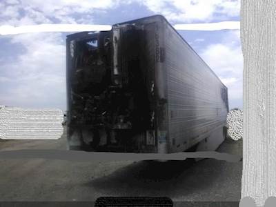 Part Type: Trailer - 53'X102" Ref. Van Trailer. Machine Total Burn, 8 22.5