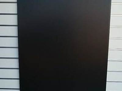 Black Smooth 24X30 Mudflaps