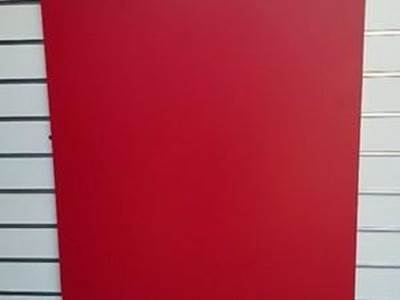 Red Smooth 24X30 Mudflaps