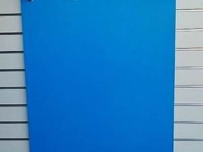 Blue Smooth 24X30 Mudflaps