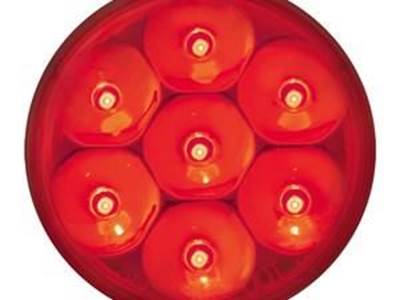 2"  Pearl Led Marker Light Red/Red