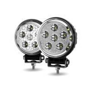 Universal 4.5" Round 'Radiant Series' Led Work Lamps (9 Diodes Each | 4300