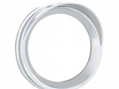 Chrome Plastic Gauge Cover For Kenworth