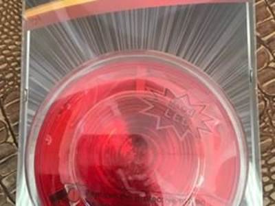 4" Prime Red Led Red Lens SEALed Light 7 LedS