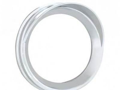 Chrome Plastic Gauge Cover For Kenworth