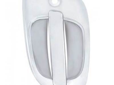 Passenger Side   Chrome Plastic Exterior Door Handle Cover For Freightliner 