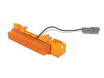 6 Led Volvo VNL Cab Light  Amber Led w/ Amber Lens   Fits 2003+ Volvo Vn/Vnl