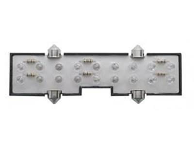 18 Led Center Dome Light For 2006+ Peterbilt  Two 211-2 Base, Fits Directly Into