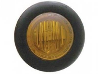 3 Led Mini CleArAnce/MArker Light  Amber Led w/ Amber Lens   Requires A 3/4"