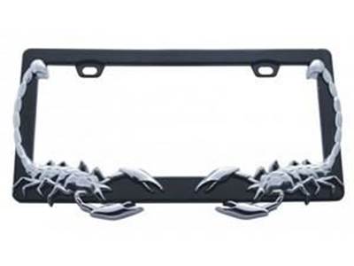 Scorpion License Frame  Available In Chrome