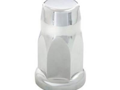 33MM X 3-1/8" Push In Chrome Plastic Nut Cover