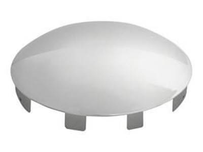 Chrome Universal Front Hub Cap 6 Notches 1" Lip For Aluminum Wheels