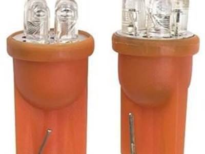 Amber 4 Led 194 Buls