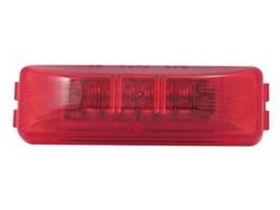 1"X4" Red 12 Led Marker Light