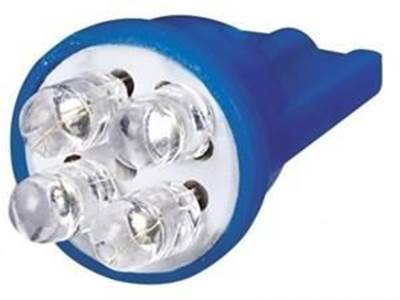 Blue 4 Led 194 Bulb