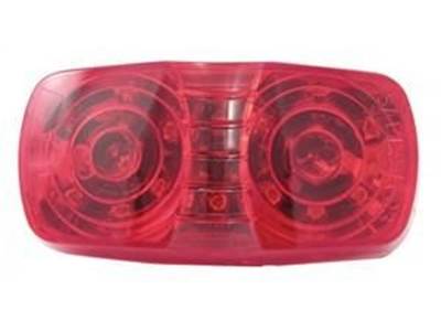 Double Bullseye Red 16 Led