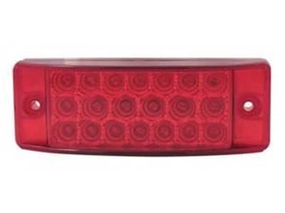 2"X6" Red 20 Led Trailer Light