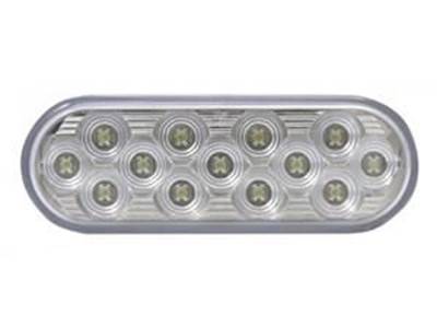 Oval Mirror White Back-Up Led (13 Diodes)