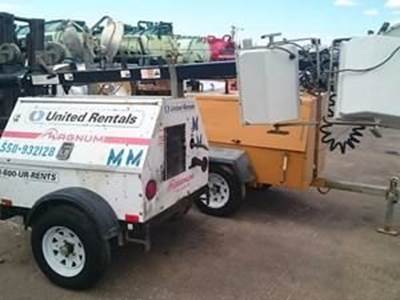 Light Tower Augnum Model #MLT4060MMH, Serial #066821 Mfg.# MLT4060/STD