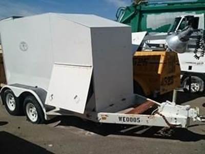 PN -15-287 Utility Trailer With Compressor