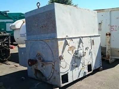 General Electronic Induction Motor. Model #SW-3037,SERIAL #JF837958,  4160 Volts