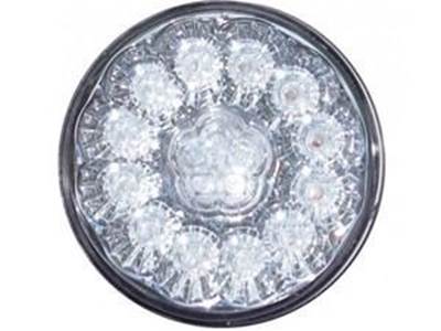 4" Super Diode Clear Lens Red 17 Led Stop Turn And Tail Function Light