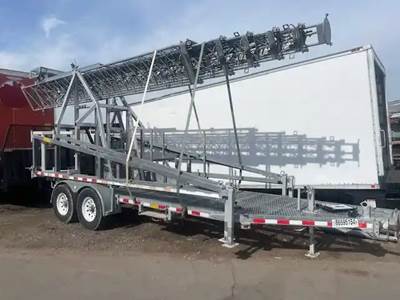 Part Type: Trailer - 2005 Alltec 20' x 72" T/A Flat-Bed Antenna Trailer,