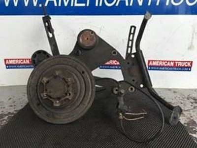 Used Accessory Mount Bracket With Fan Clutch Off A Cummins N14 For A 2003 Volvo