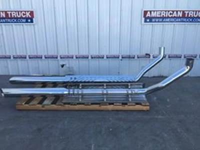 Used Clean Chrome Straight Pipes Set Of 2