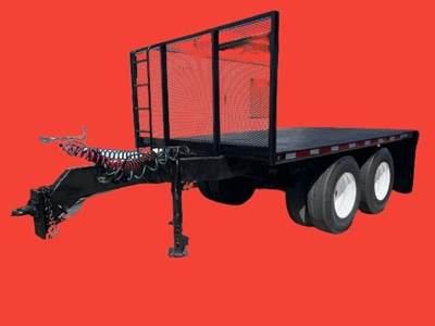 Great Lakes 14x96 Tandem Axle Steel Pup Trailer - 4 Spring, Fixed Axle