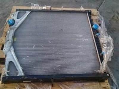 Used Radiator For 2005 Volvo VNL Getting Inspected In Good Condition