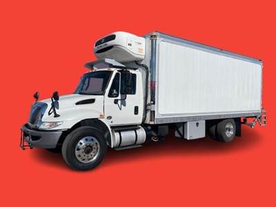 International MV Refrigerated Truck - 250HP, 6 Speed Automatic, Thermo King, Liftgate