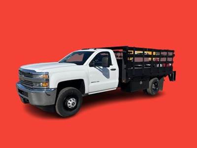 Chevrolet 3500HD 12 ft Stake Bed Truck - 5 Speed Automatic
