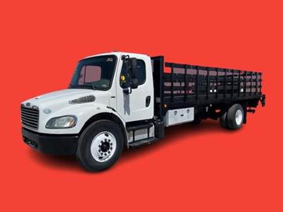 Freightliner M2 106 24 ft Stake Bed Truck - 220HP, 5 Speed Allison Rds Automatic