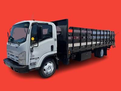 Isuzu NRR 22 ft Stake Bed Truck - 210HP, 5 Speed Automatic