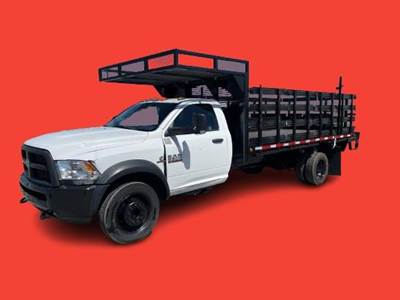 RAM 5500 16 ft Stake Bed Truck - 325HP, 5 Speed Automatic