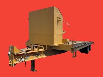 Trail King 27x102 Tandem Axle Steel Tag Trailer - 4 Spring, Fixed Axle