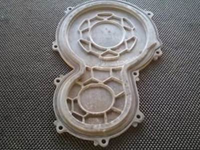 Used Timing Cover From A CAT 3406E 14.6L Engine